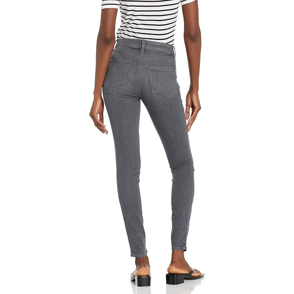 PAIGE Women's Flaunt Bombshell Ultra Skinny in gray wash sz 27